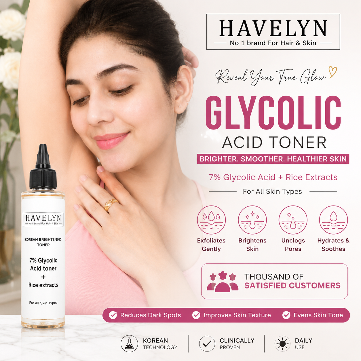 Glycolic acid toner