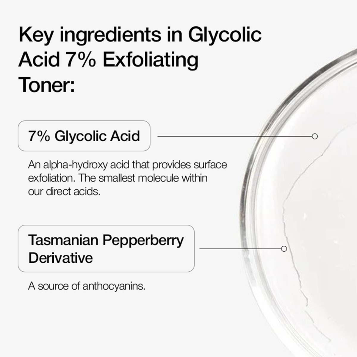 Glycolic acid toner