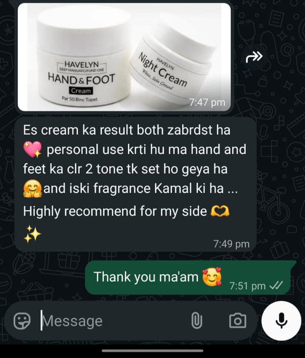 Customer review screenshot