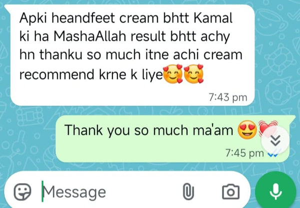 Customer review screenshot